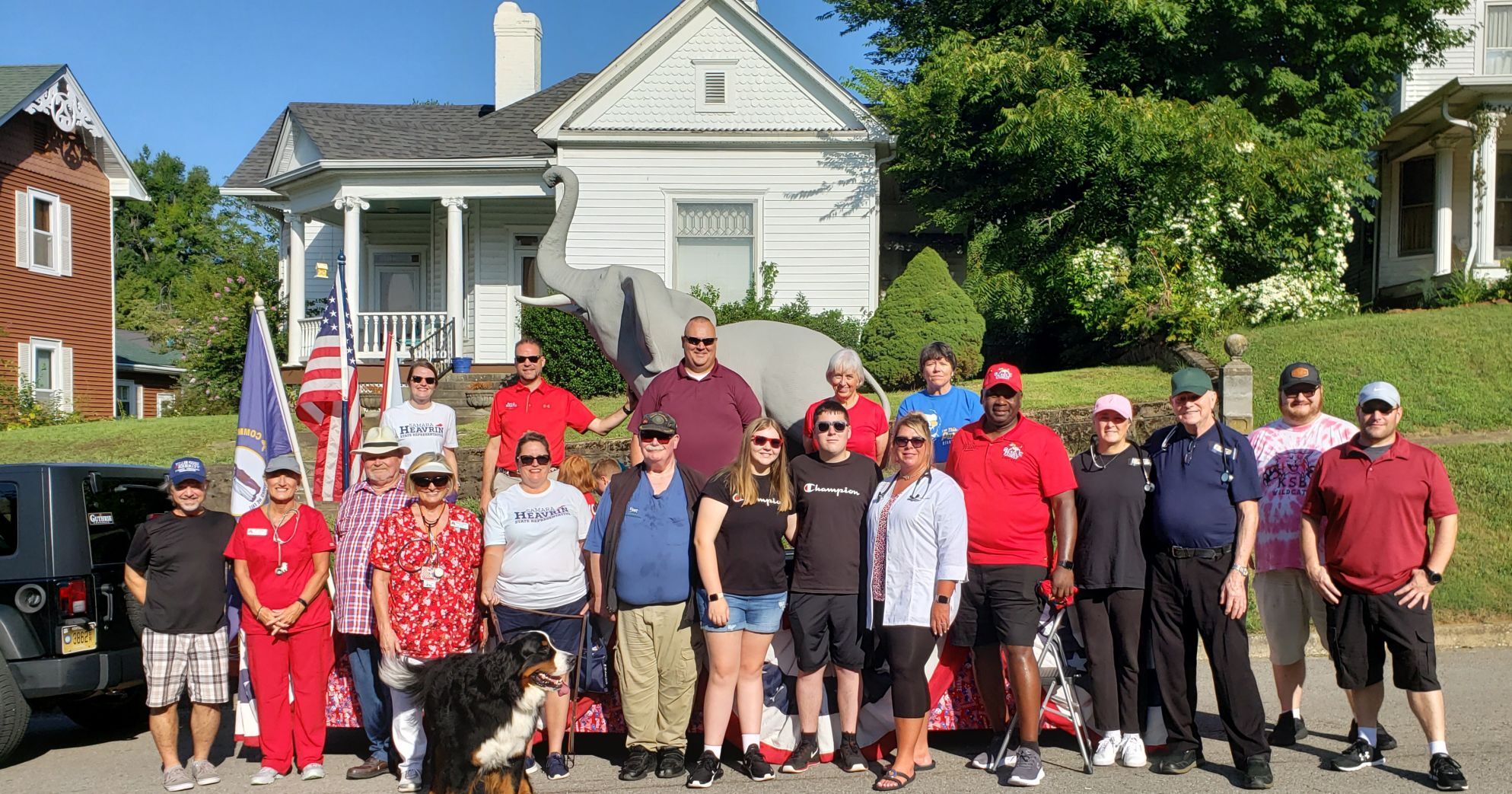 Hardin County GOP members participate in Heartland Parade